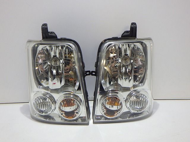 エヴリィ ヘッドライト左右 ハロゲン DA64W レベ付 LE04H6128/G6128 35120/35320-68H60 コーティング 綺麗 260617050