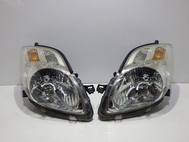 90系　ヴィッツ　ヘッドライト　左右　HID　後期　52-183　A0　81185-52890　81145-52A00　コーティング　260613036
