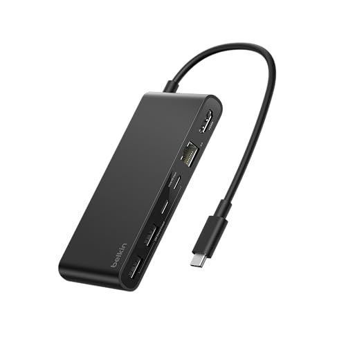 【新品】Belkin USB-C 8-IN-1 マルチポート ハブ2.5Gbps 最大4K@60Hzのディスプレイ解像度に対応 Window/MacOS/iPadOS/ChromeOS対応 ブラック INC024fqBK 41c92561