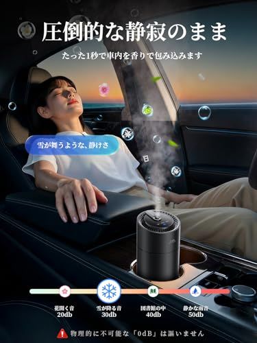 【新品】CEENIU 車 アロマディフューザー 超音波霧化【静音 自動ON/OFF 内蔵バッテリー】ホワイトムスクの香り フランス産天然香料 車 消臭 Car Fragrance 2f8ec0ac 【新品】CEENIU 車 アロマディフューザー 超音波霧化【静音 自動ON/OFF 内蔵バッテリー】ホワイトムスクの香り フランス産天然香料 車 消臭 Car Fragrance 2f8ec0ac
