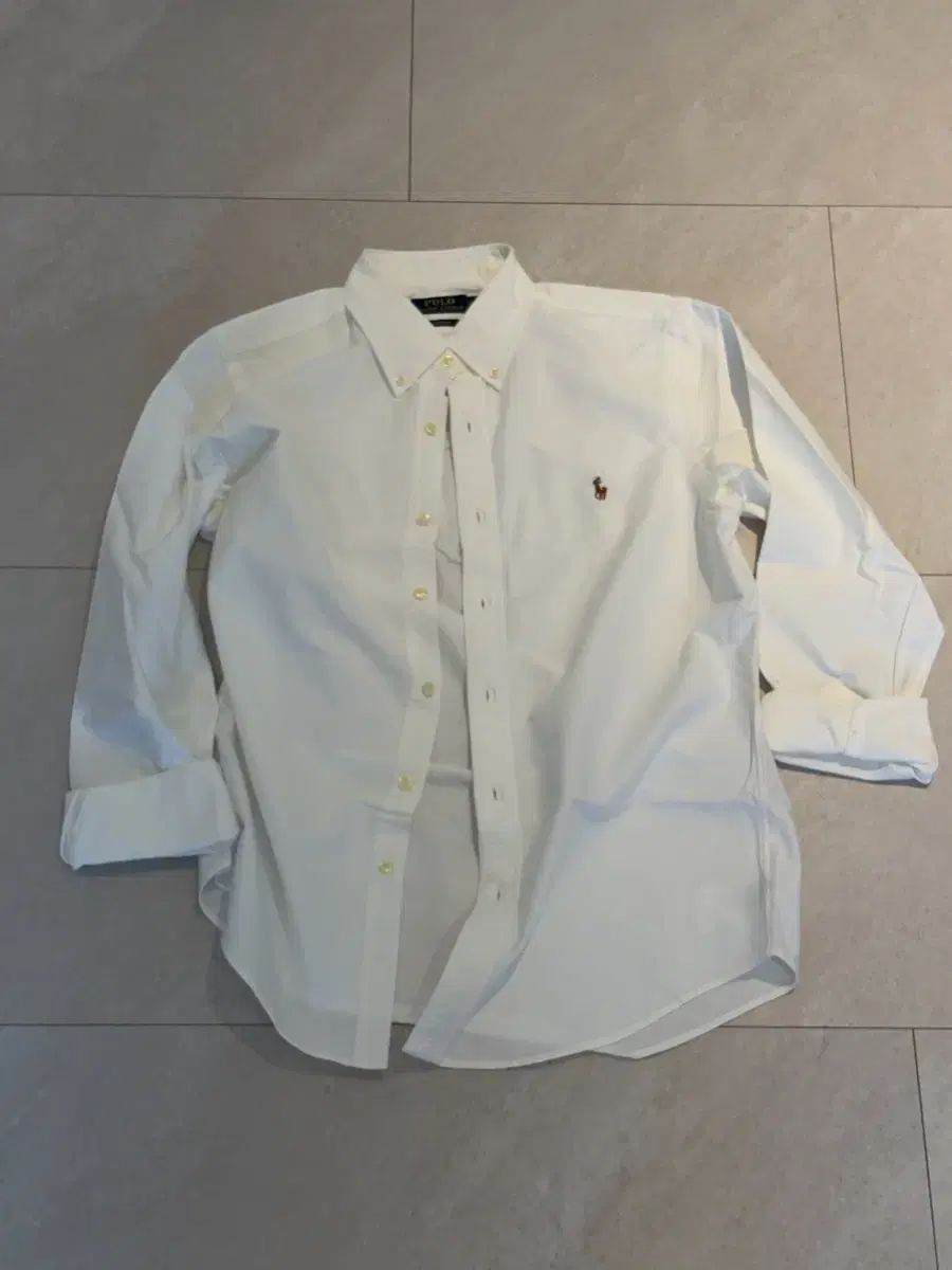 ポロラルフローレン シャツ 白 (新品)