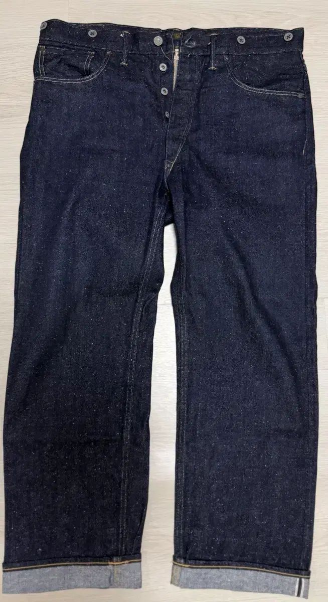 RRL リミテッド 빈파포 セルビッジ ジーン 34/32