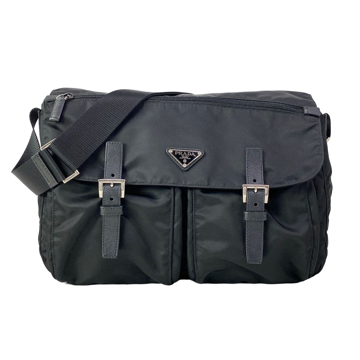 PRADA(プラダ) ショルダーバッグ BT1738 黒 レザー