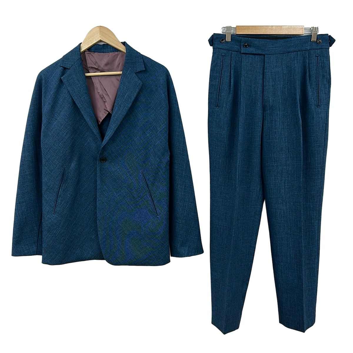 needles(ニードルス) シングルスーツ メンズ美品 - ブルー 14,136円