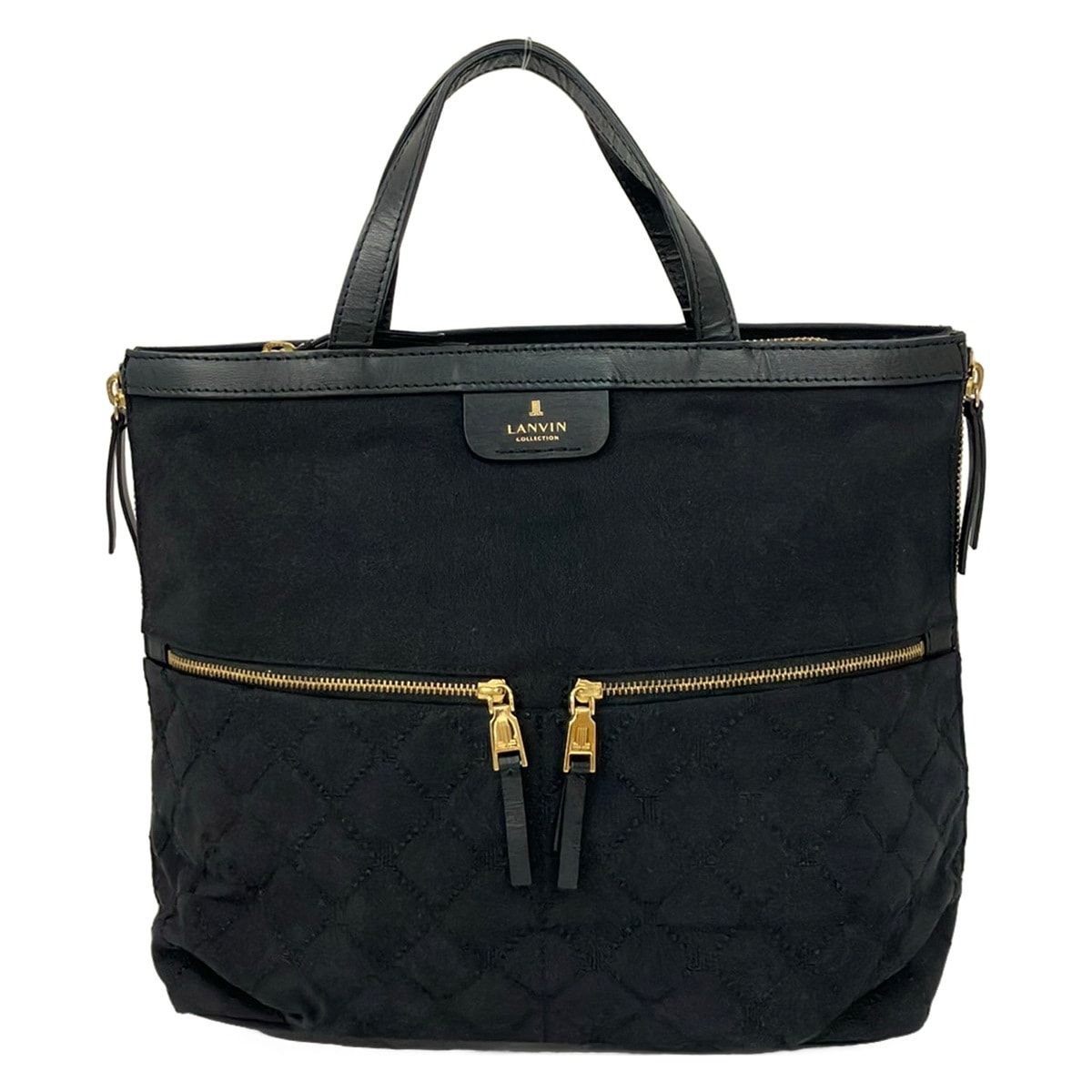 LANVIN COLLECTION(ランバンコレクション) リュックサック 黒 2WAY
