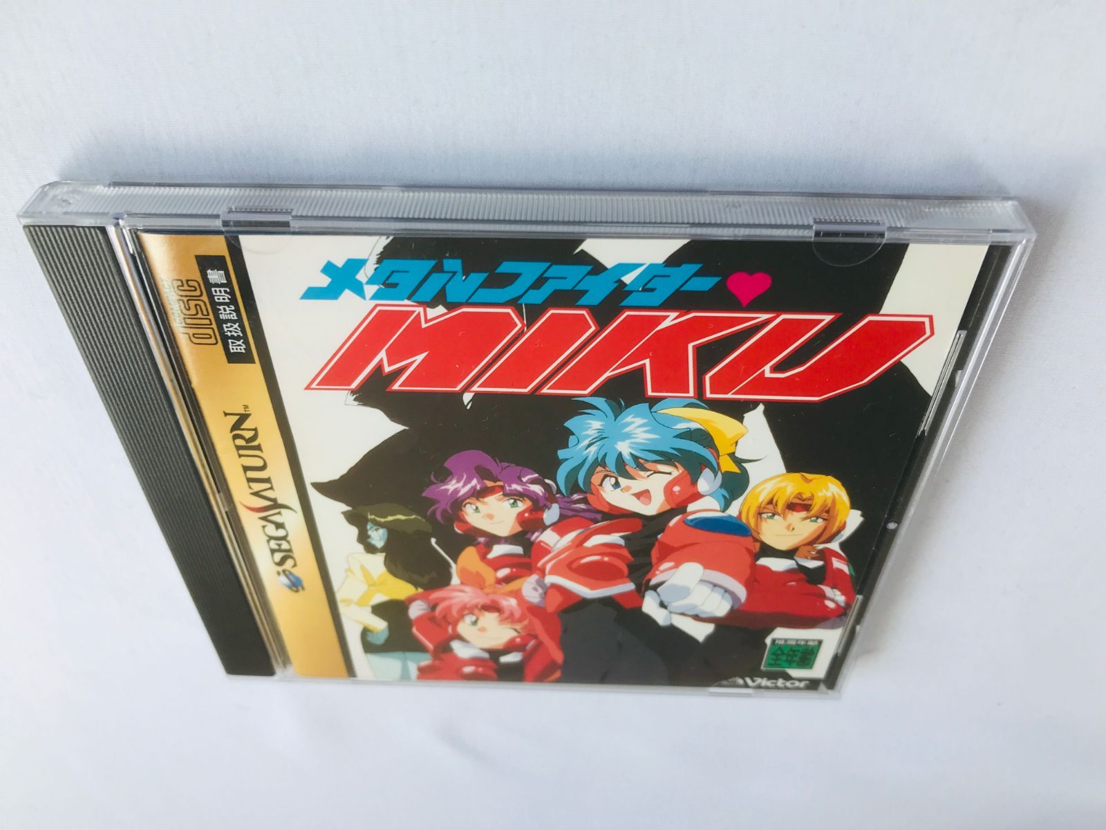 メタルファイター MIKU ミク 帯 Metal Fighter MIKU Miku SEGA SATURN
