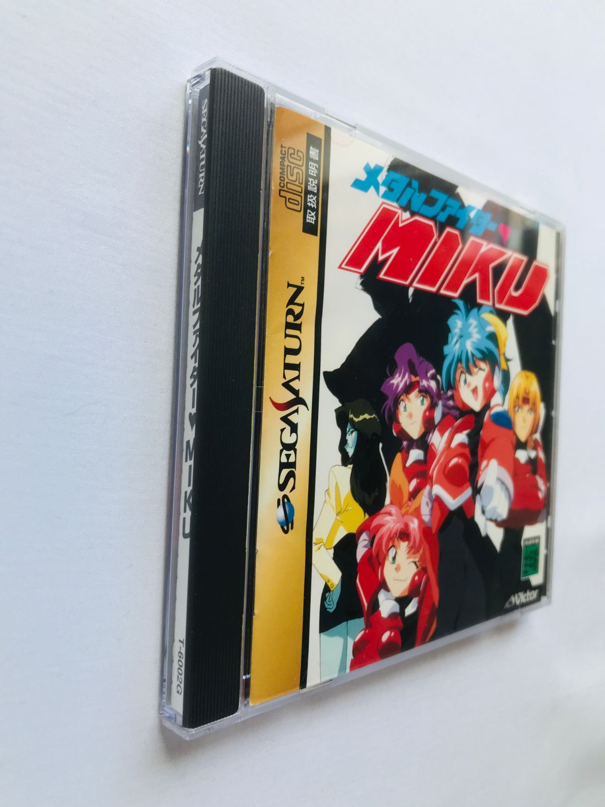 メタルファイター MIKU ミク 帯 Metal Fighter MIKU Miku SEGA SATURN