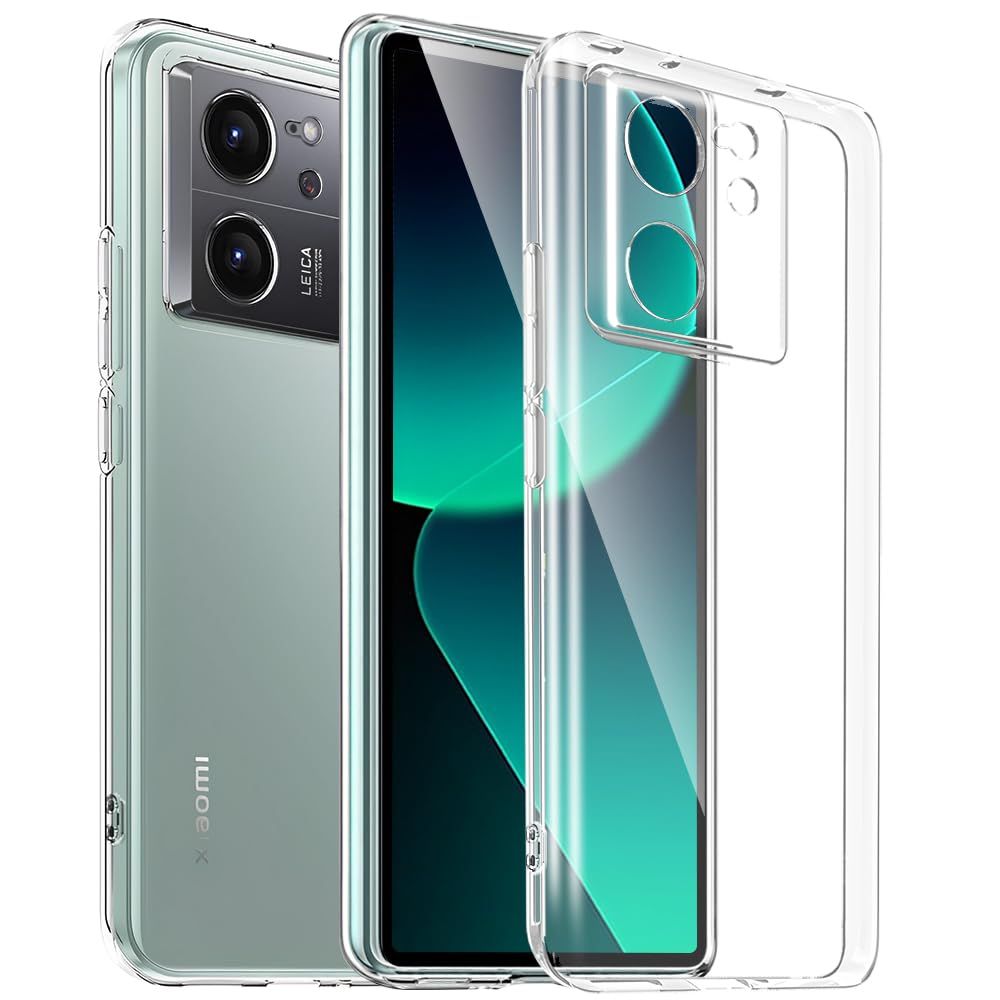 Kakuki For Xiaomi 13T/13T Pro ケース クリア ソフトカバー 