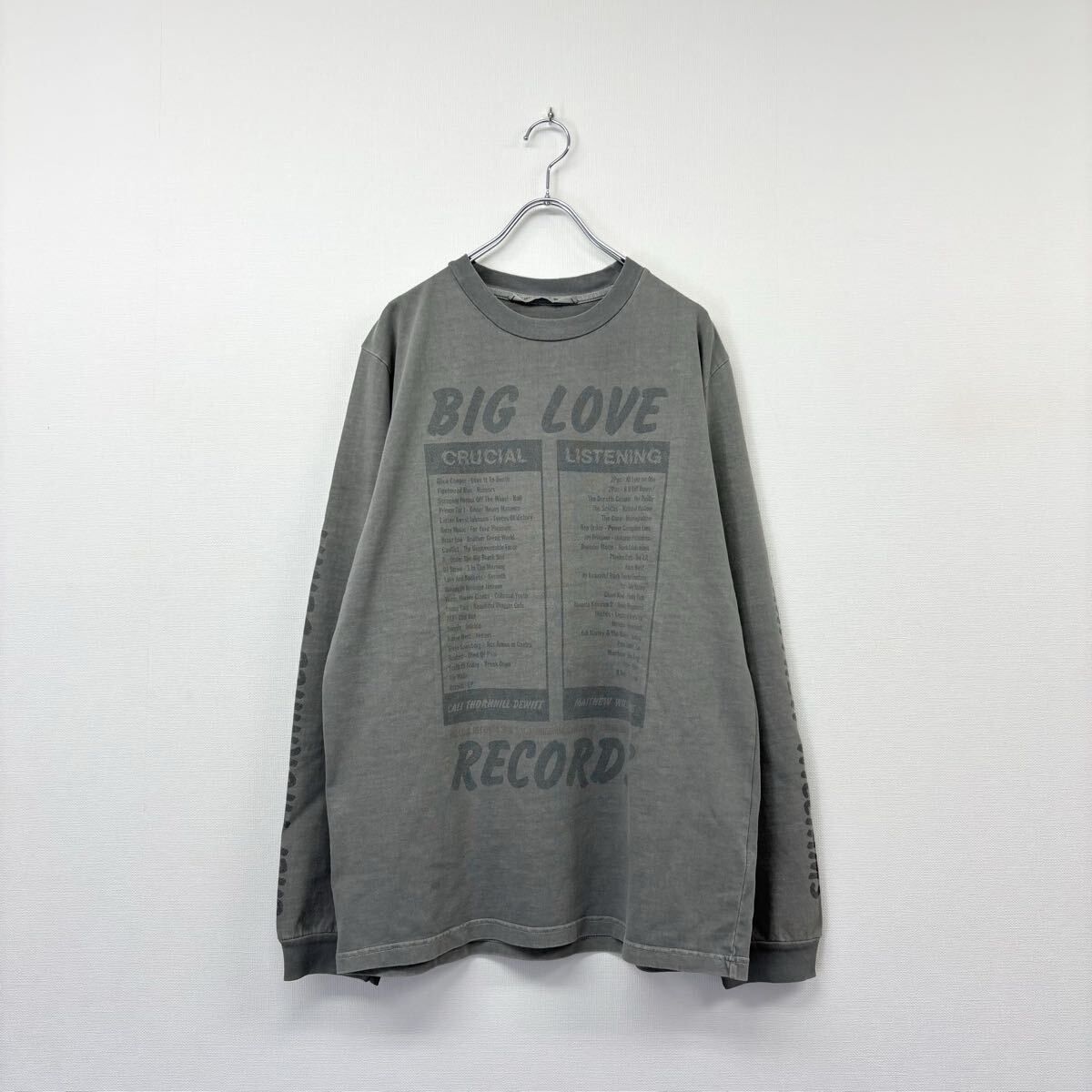 未使用品 1017 ALYX 9SM アリクス 19SSオーバーサイズコートL 1017 ALYX 9SM アリクス BIG LOVE RECORDS ビッグ ラブ レコード Cali