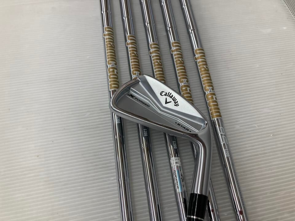 キャロウェイ　X FORGED STAR 2024　ダイナミックゴールド 95　S200フレックス　アイアンセット　中古　ゴルフドゥ！大宮丸ヶ崎店【最短即日発送】
