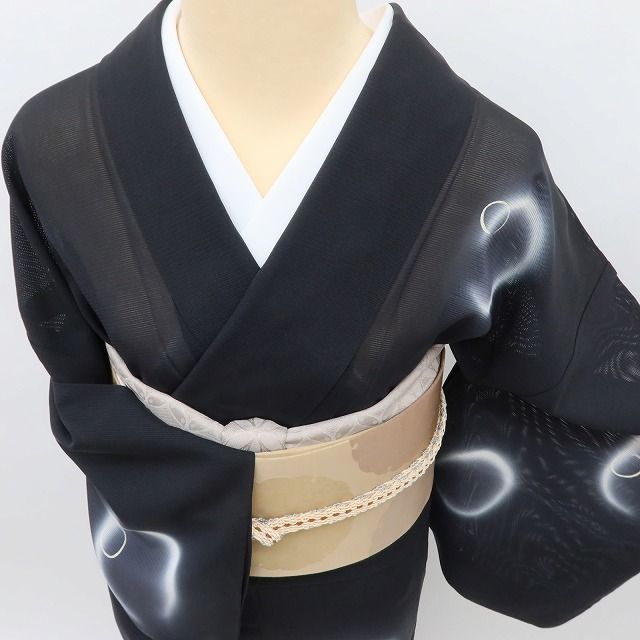 百華❀Y5115◇美品 夏着物 絽 正絹 手縫い仕立て 訪問着 - メルカリ