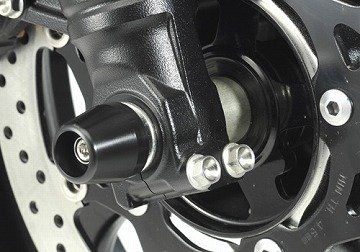 新品 アグラス(AGRAS) フロントアクスルプロテクター コーンタイプ シルバー B-KING [ビーキング] 343-392-A0S
