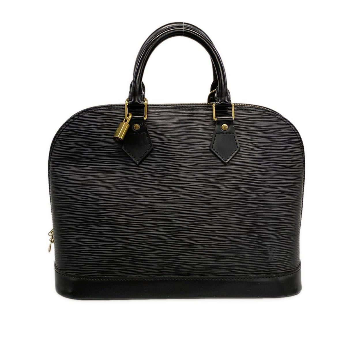 LOUIS VUITTON(ルイヴィトン) ハンドバッグ エピ アルマ M52142 ノワール×ゴールド金具 レザー