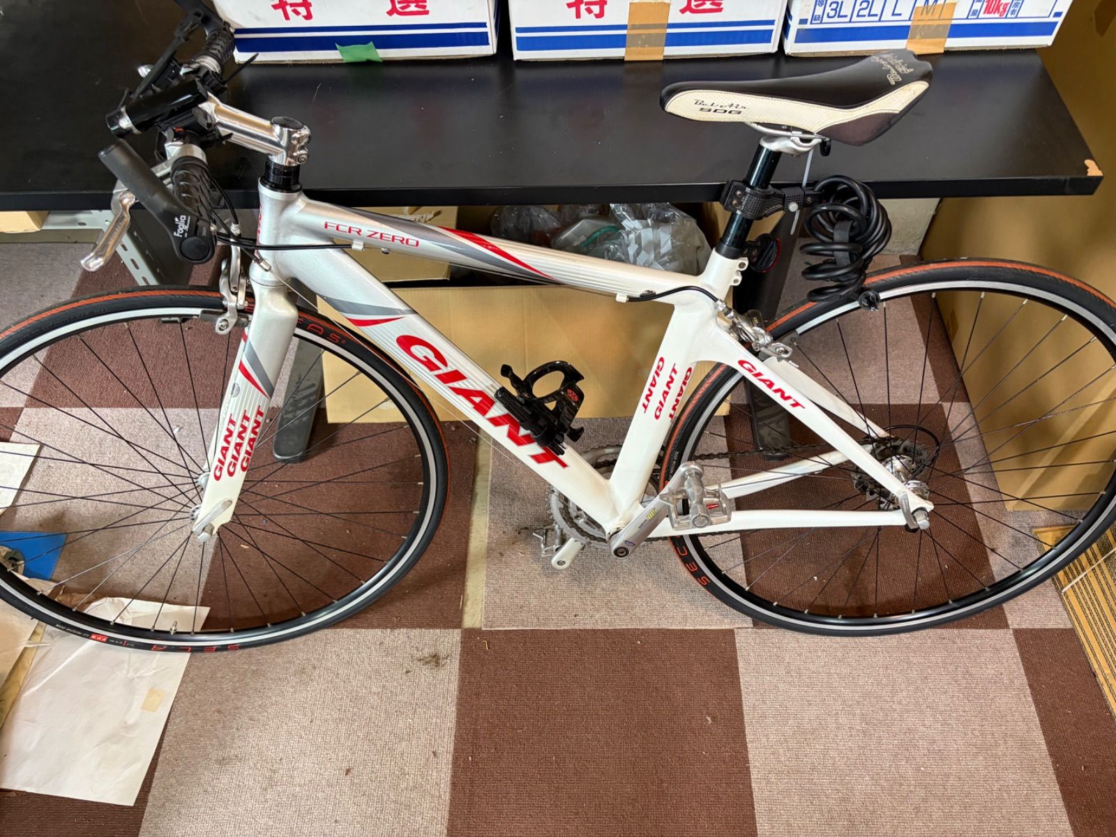 GIANT FCR ZERO ロードバイク フラットバー 105仕様 中古 - メルカリ