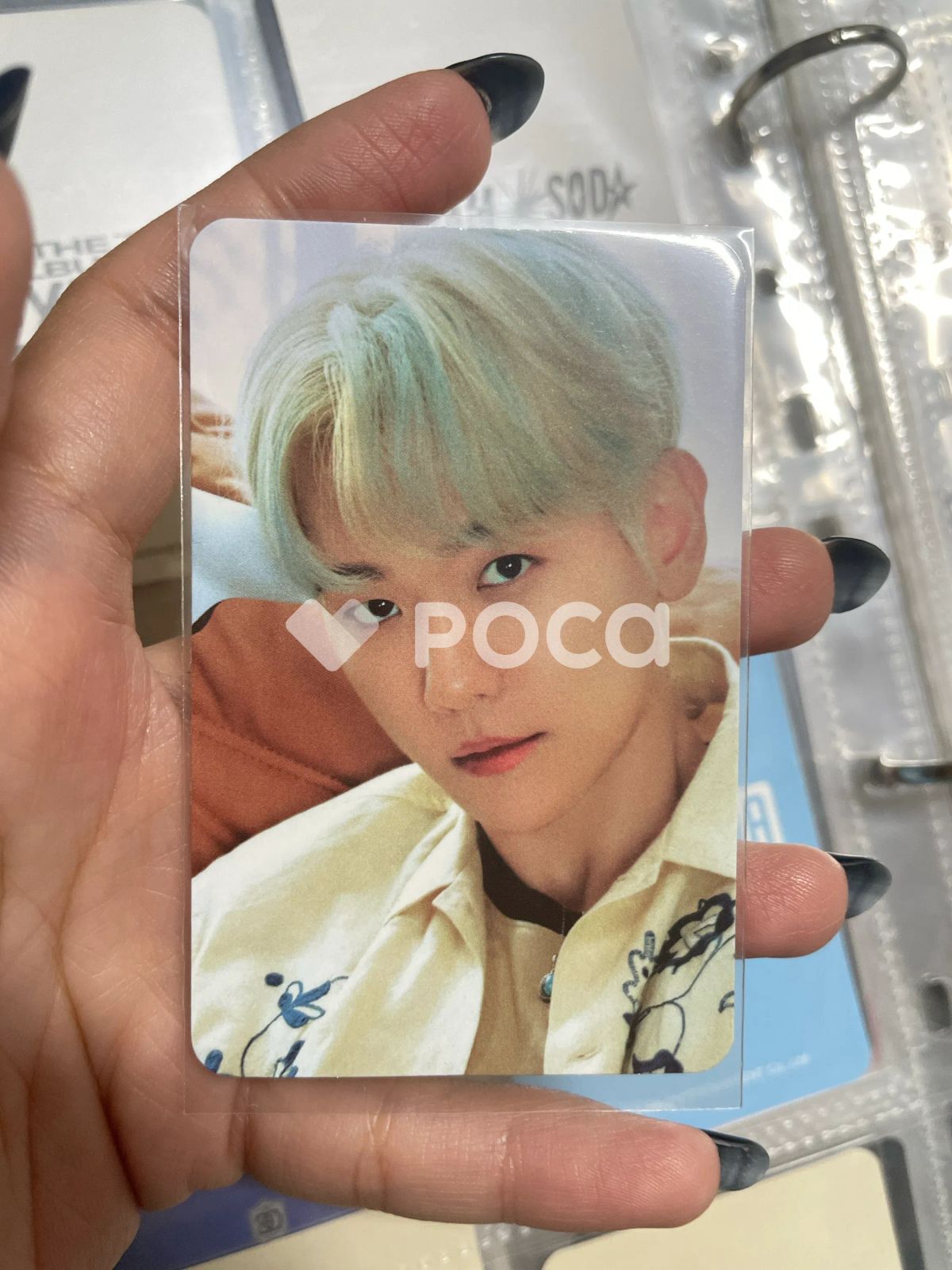 exo EXOcial Club Cream Soda トレカ ベッキョン  ② EXO ベクヒョン EXIST EXOcial Club – Cream Soda RANDOM TRADING CARD