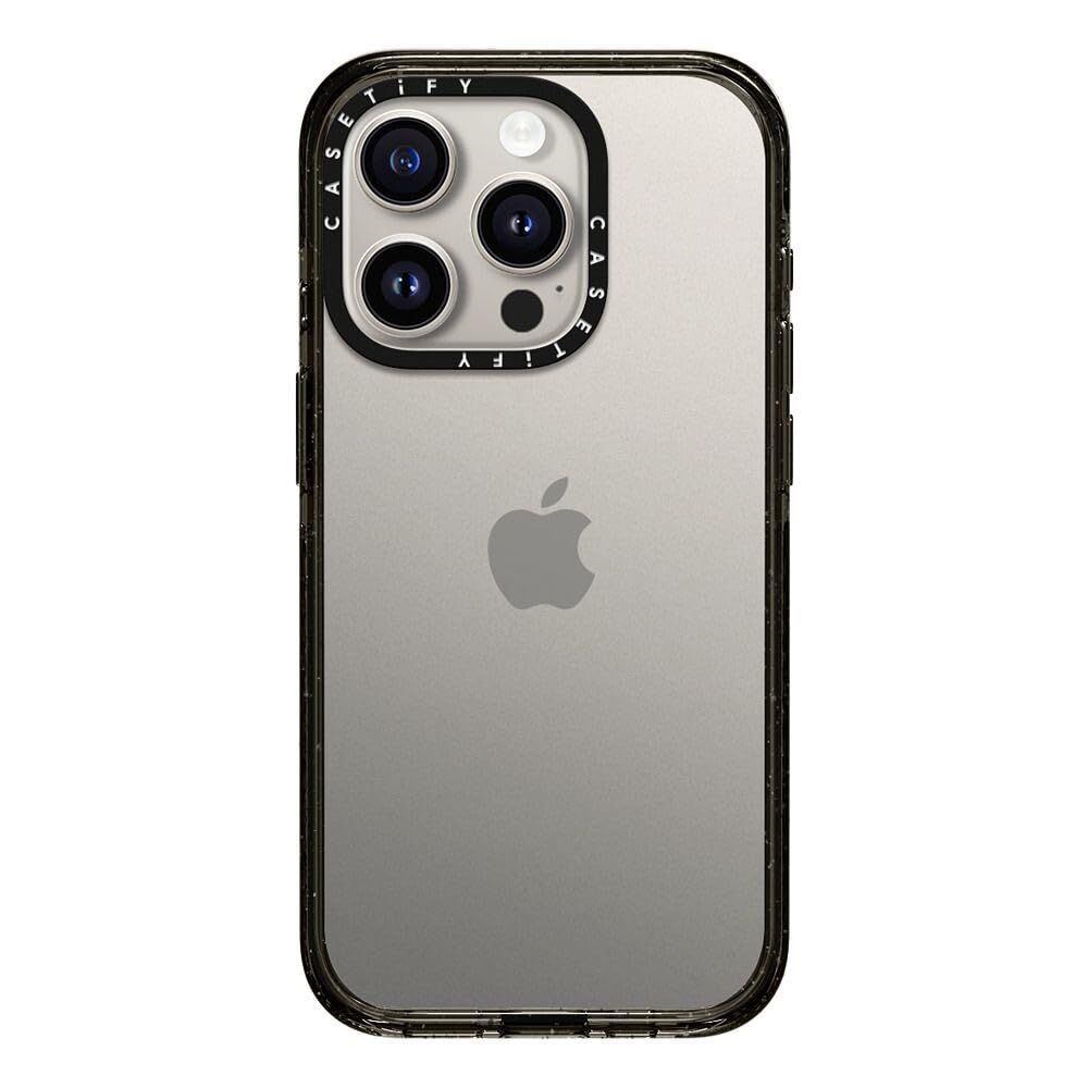CASETiFY インパクト iPhone 15 Pro ケース [薄型軽量/耐衝撃/米軍MIL規格] - クリア ブラック 7,838円