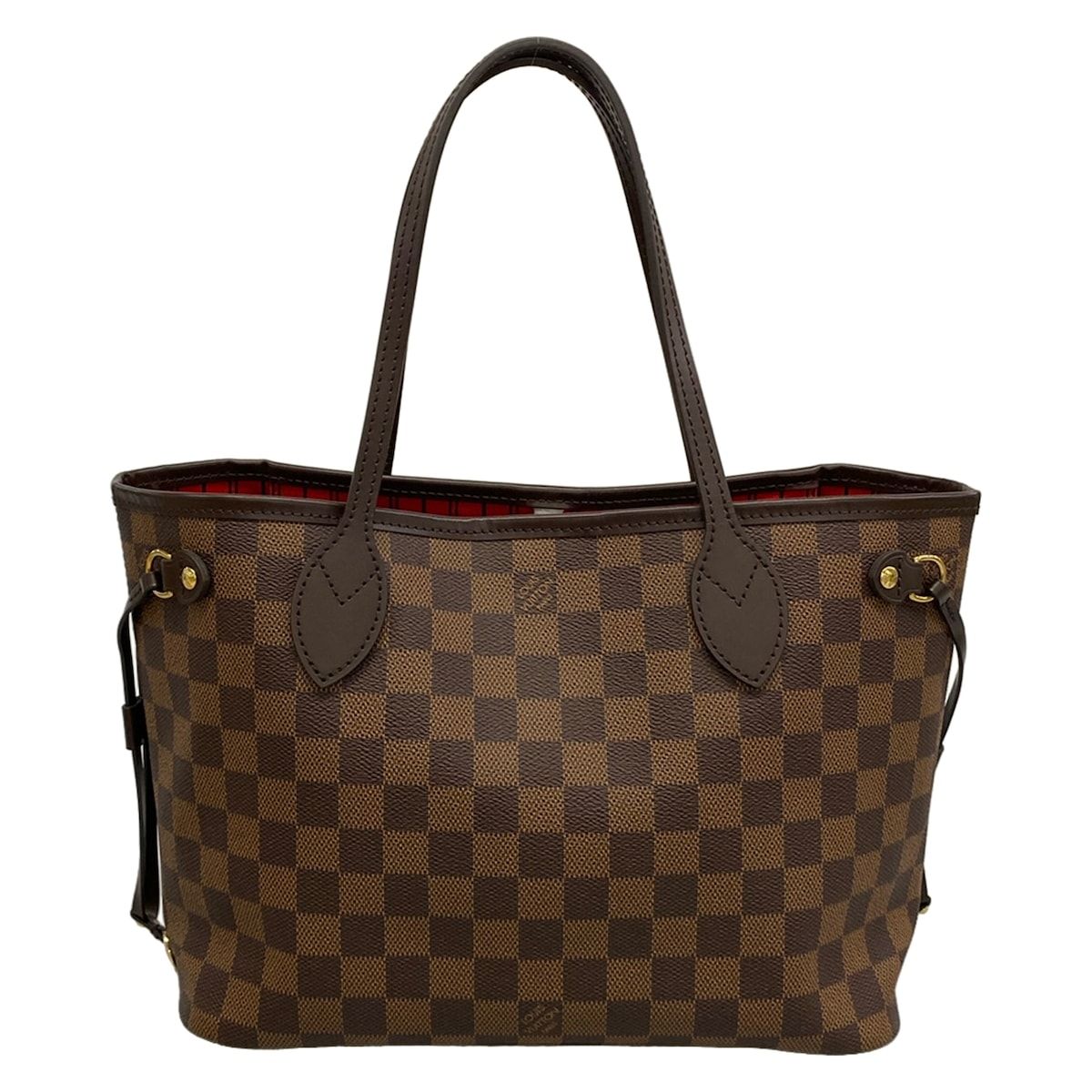 LOUIS VUITTON(ルイヴィトン) トートバッグ ダミエ美品 ネヴァーフルPM N41359 エベヌ