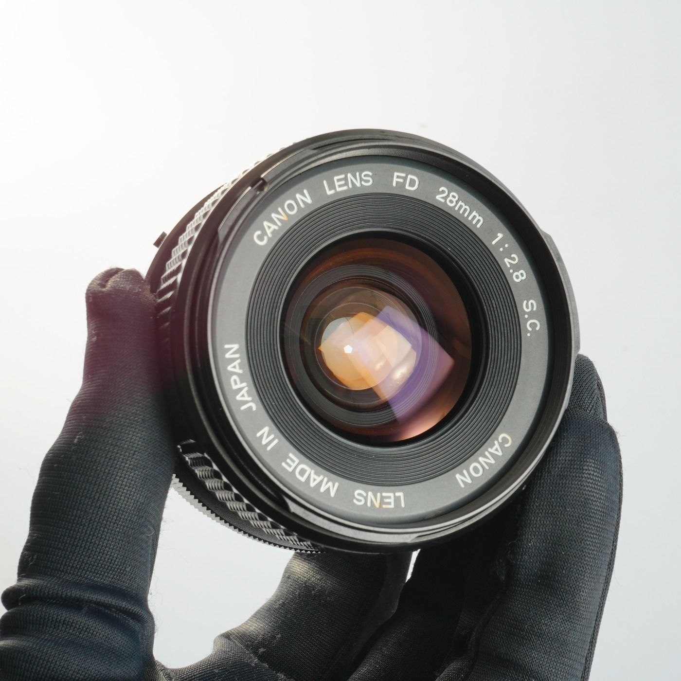 極美品 CANON FD 28mm f/2.8 SC レンズ 即撮影可　キャノン Canon キヤノン FD 28mm F/2.8 S.C. 単焦点レンズ - メルカリ