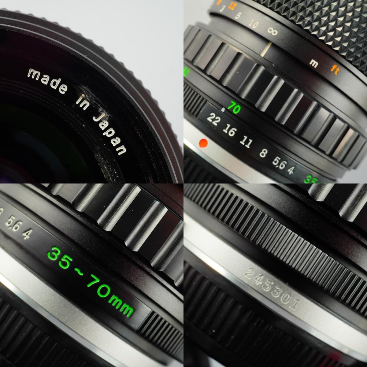 OLYMPUS オリンパス OM-SYSTEM S ZUIKO AUTO-ZOOM 35-70mm F/4 ズーム