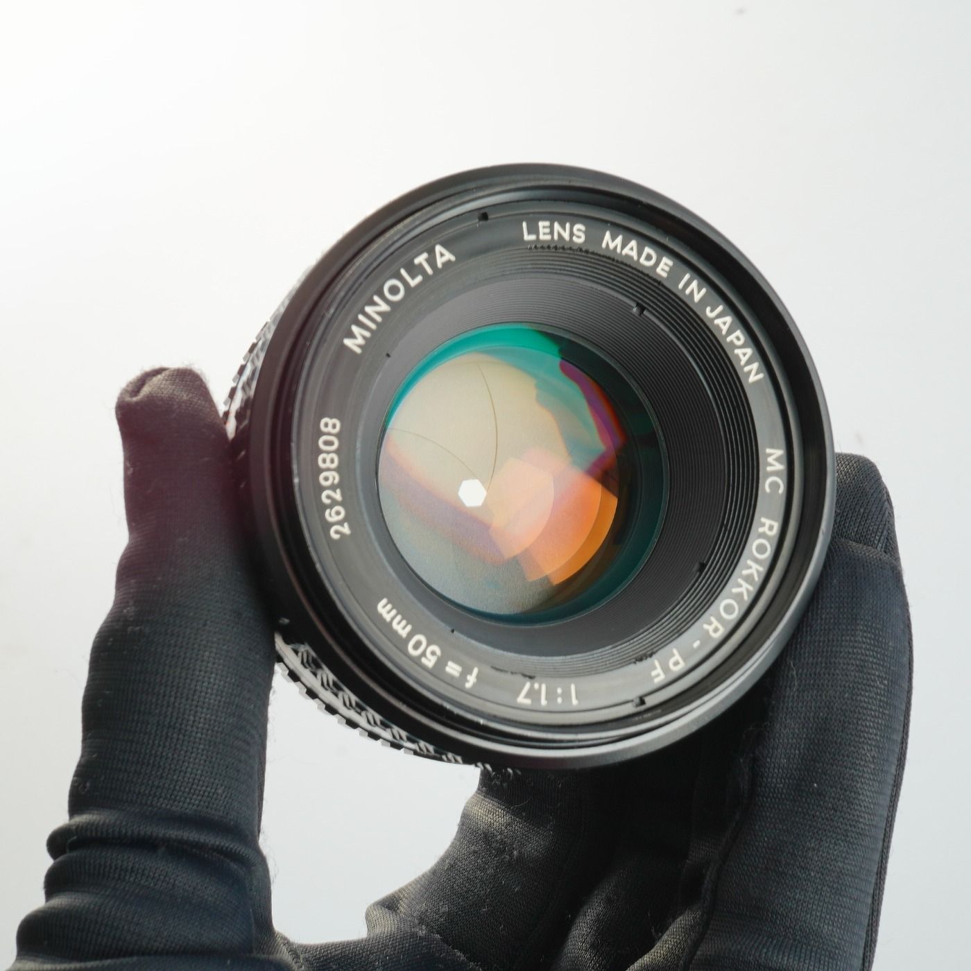 MINOLTA ミノルタ MC ROKKOR-PF 50mm F/1.7 単焦点レンズ - メルカリ