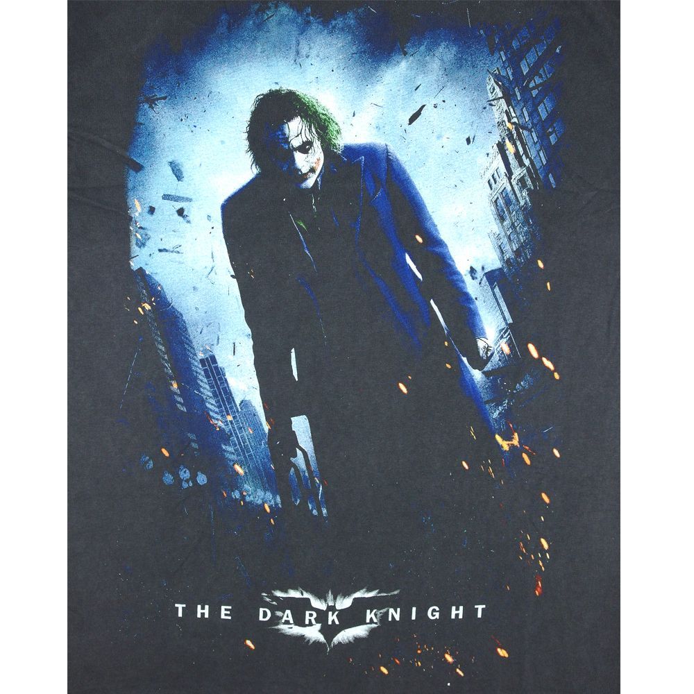 485 JOKER ジョーカー Tシャツ 半袖 DARK KNIGHT 映画T ブラック 美品