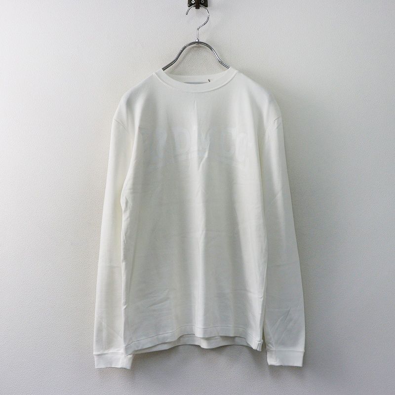 未使用 定価2.4万 オールドマンズテーラー R&D.M.Co- R&D.M.Co- LONG SLEEVE SH ロングスリーブTシャツ S｜ホワイト【2400014986785】