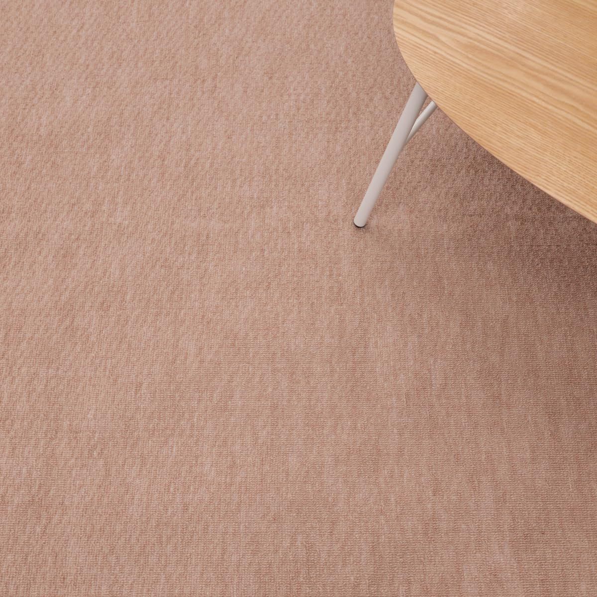 辻川産業 カーペット 日本製 抗菌防臭 軽量薄手 ジェミニ 江戸間 6畳 261×352cm ベージュJu
