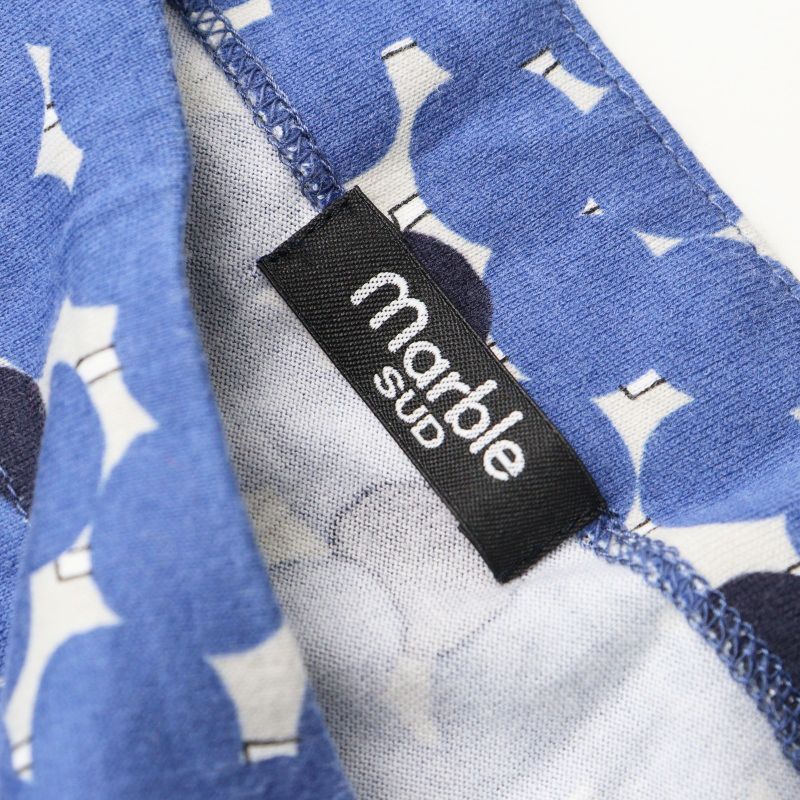 2022SS マーブルシュッド marble SUD Tree dot ドルマンプルオーバー