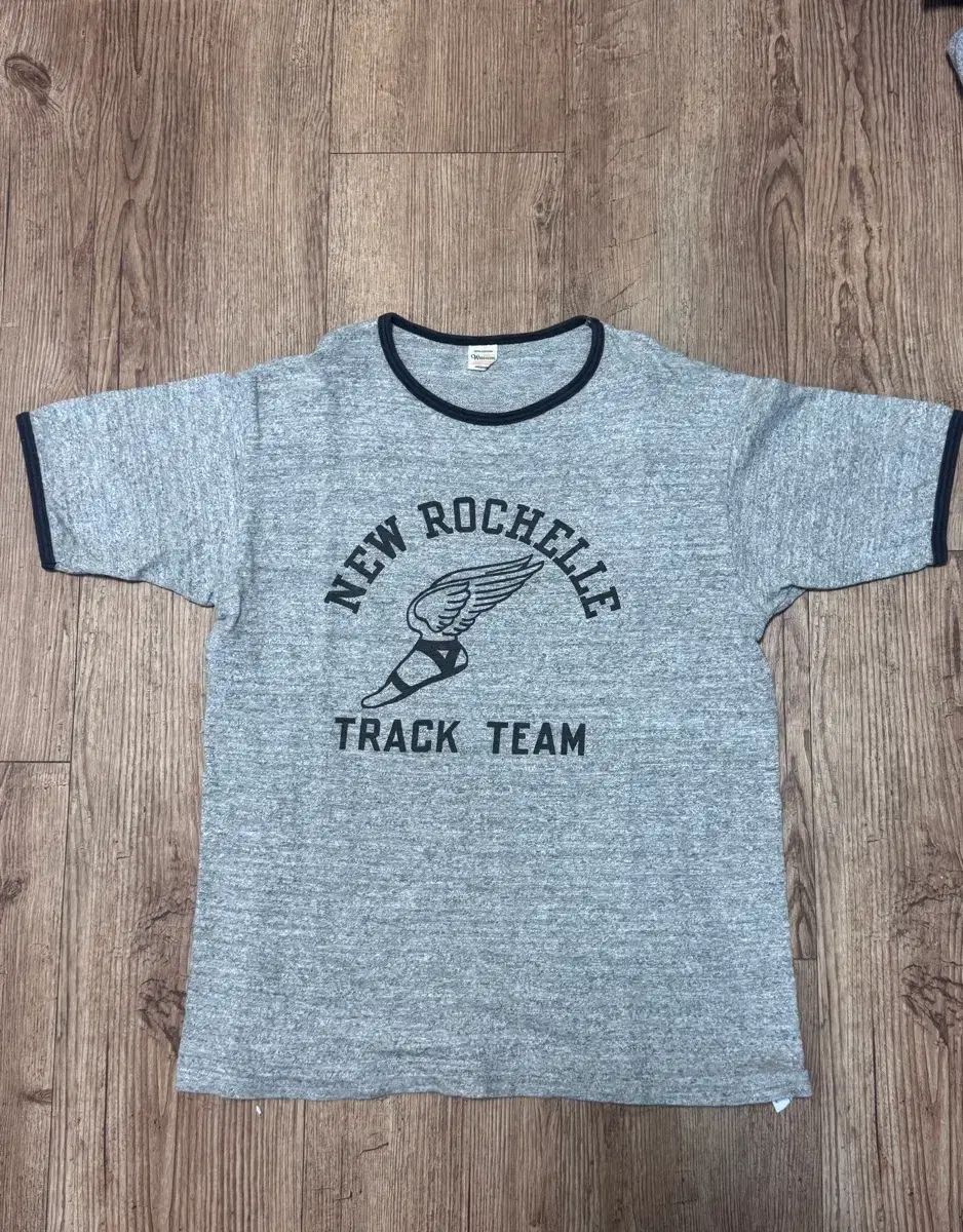 (m)WAREHOUSE 4059 リンガーTシャツ