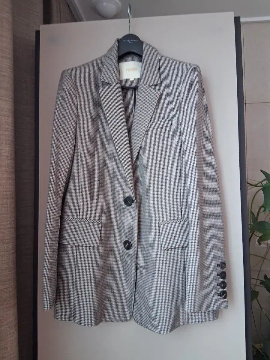 majeマージュ CHECK ジャケット