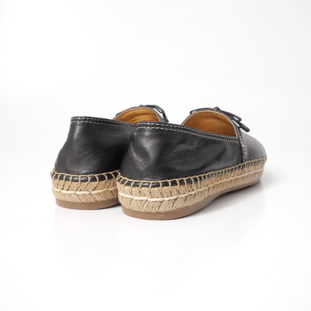 □未使用品□PRADA プラダ スリッポン サイズ35.5 ラムナッパレザー