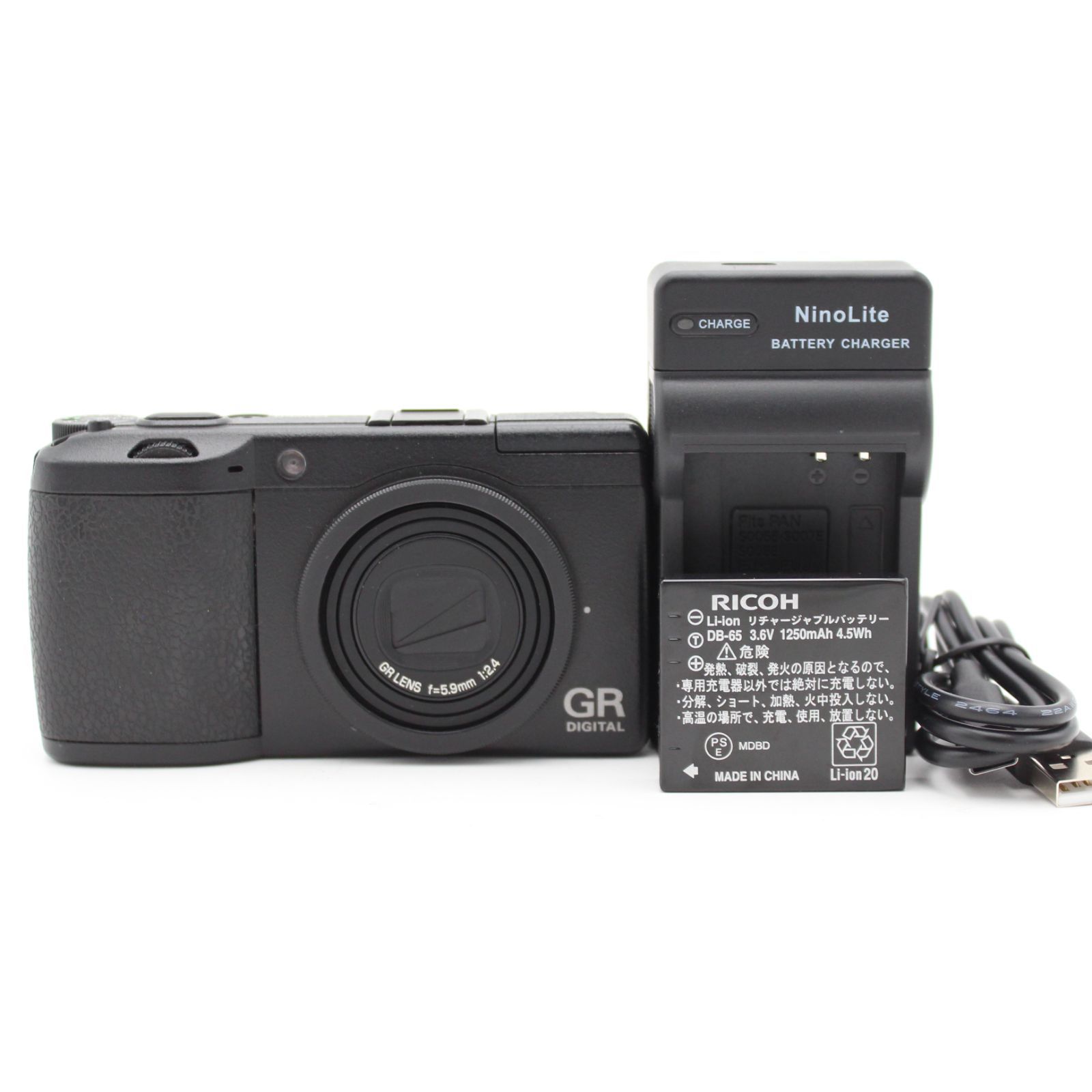 ショット数21755！□美品□ RICOH デジタルカメラ GR DIGITALII