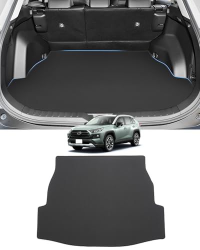 Mixsuper 新型 RAV4 50系 ラゲッジマット 2Dトランクマット RAV4 ラゲッジトレイ カーゴマット 2019年4月? パーツ 防水マット PVC滑り止め素材 巻け収納 耐摩擦 耐汚れ 抗菌性 車種専用 装着簡単 純正交換 1 44603fe0