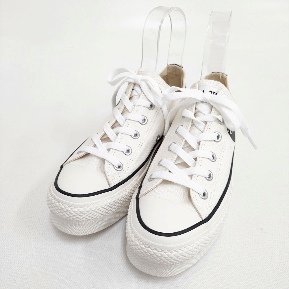PLAY COMME des GARCONS CONVERSE Allstar Low White サイズ25cm ユニセックス 31315301 スニーカー シロ レディース プレイコムデギャルソン【中古】6-0604G◎
