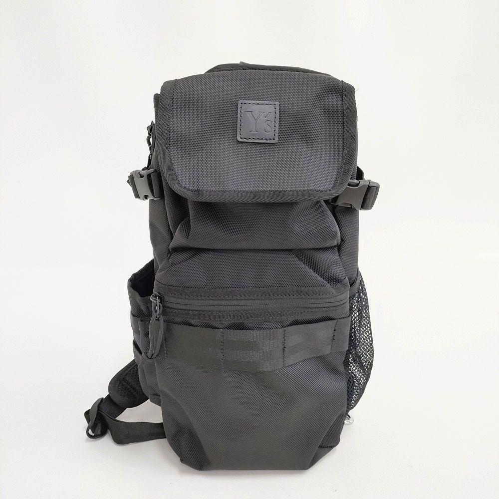 Y's/New ERA Body Bag Cross Bag YL-125-998 Shoulder Bag Black Ladies Wise/Yohji/ New Era [Used] 6-0604G ◎