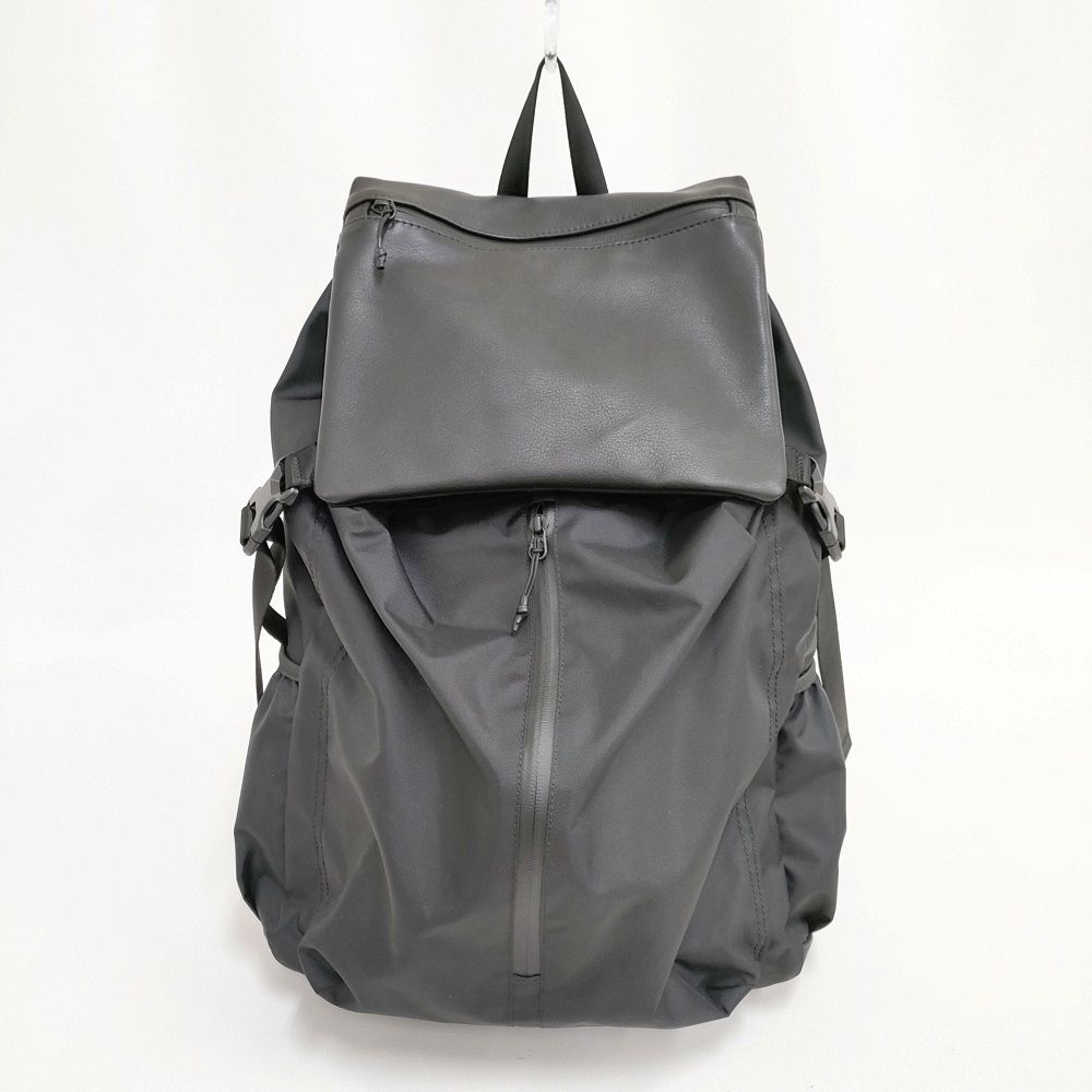 ear papillonner/BURLAP OUTFITTER レザーコンビライトリュック 革 BO080243-ER リュック・デイパック クロ レディース イアパピヨネ/バーラップアウトフィッター【中古】6-0604G◎