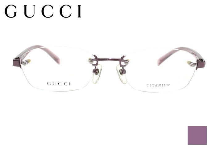 【在庫限り】グッチ GUCCI gg-8505j スクエア ツーポイント 縁なし リムレス チタン 日本製 伊達 度付き 老眼鏡 遠近両用 メンズ レディース メガネ めがね 眼鏡 新品 送料無料 52サイズ
