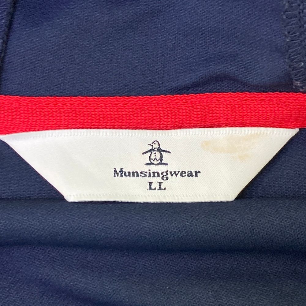 サイズ：LL MUNSING WEAR マンシングウェア ジップ フード付ジャケット