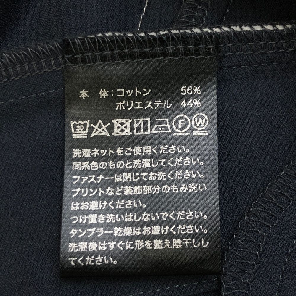 サイズ：S 8YARDS ハチヤーズ プリーツスカート ネイビー系