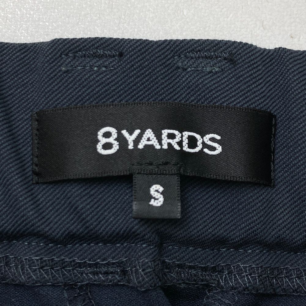 サイズ：S 8YARDS ハチヤーズ プリーツスカート ネイビー系