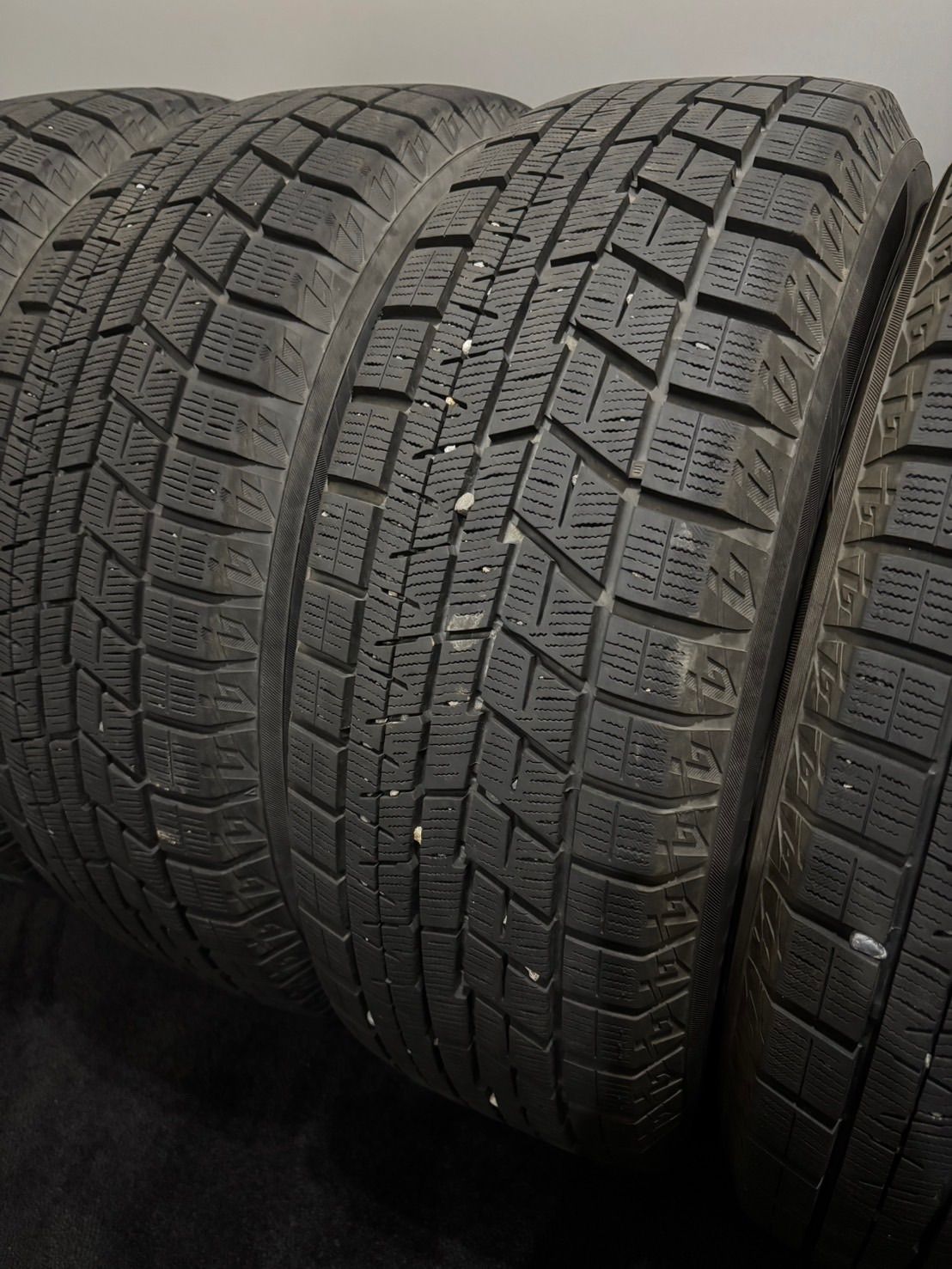 ★215/60R16 YOKOHAMA/ice GUARD iG60 23年製 スタッドレス 4本 ヨコハマ アイスガード クラウン CX-3 ヴェゼル (南2-M547)