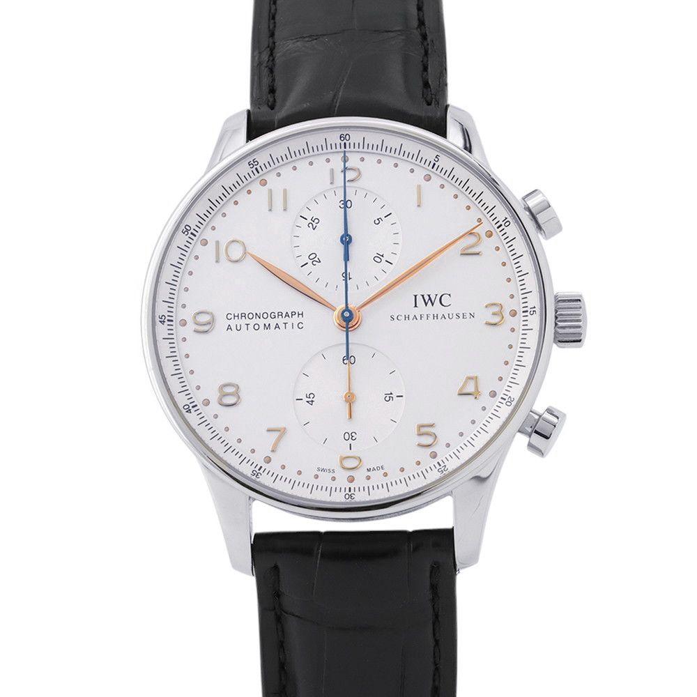 IWC ポルトギーゼ クロノグラフ オートマチック IW371445 腕時計 ウォッチ シルバー文字盤