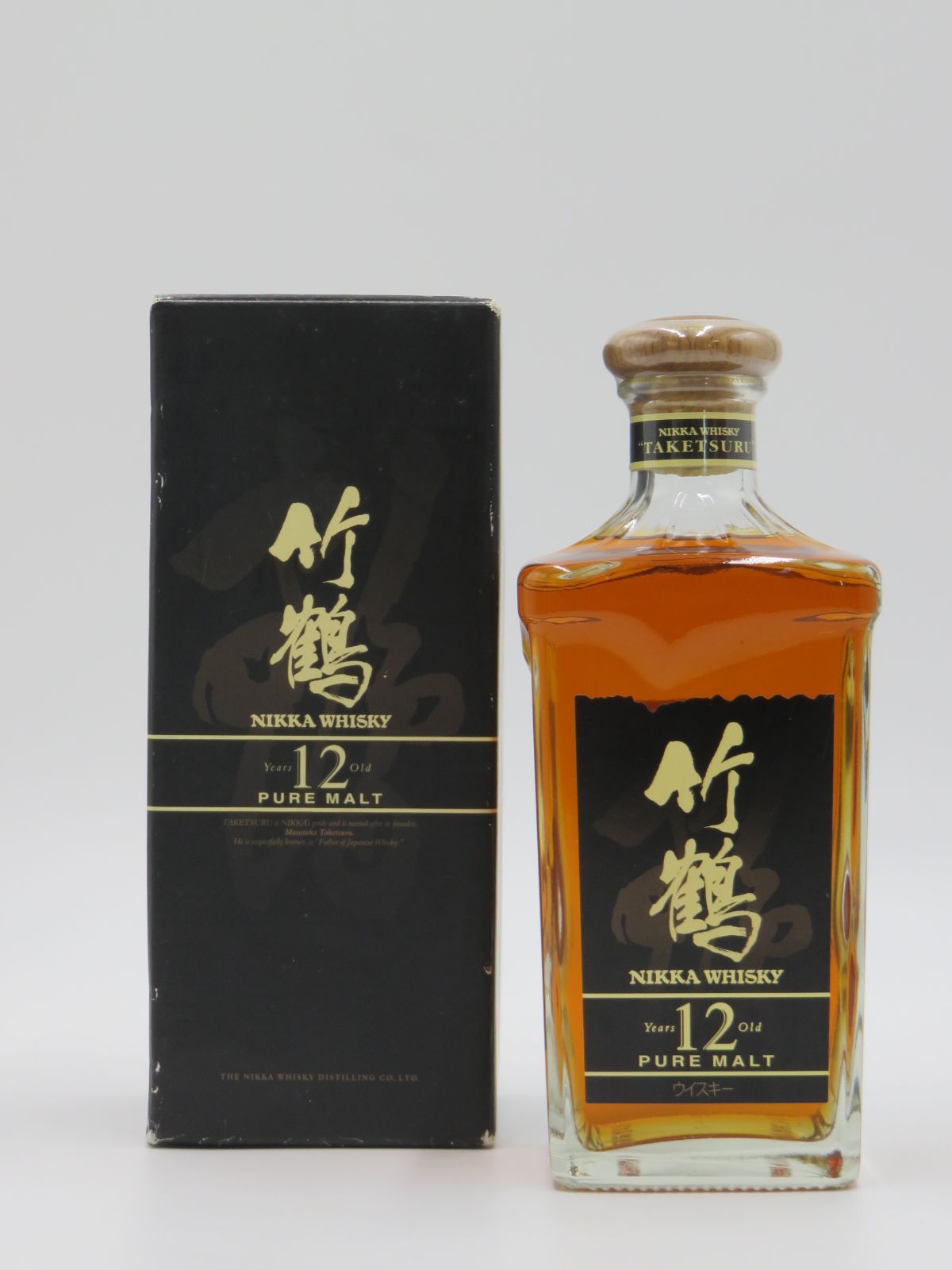 終売レア】竹鶴12年 ピュアモルト 角瓶 箱有 - メルカリ