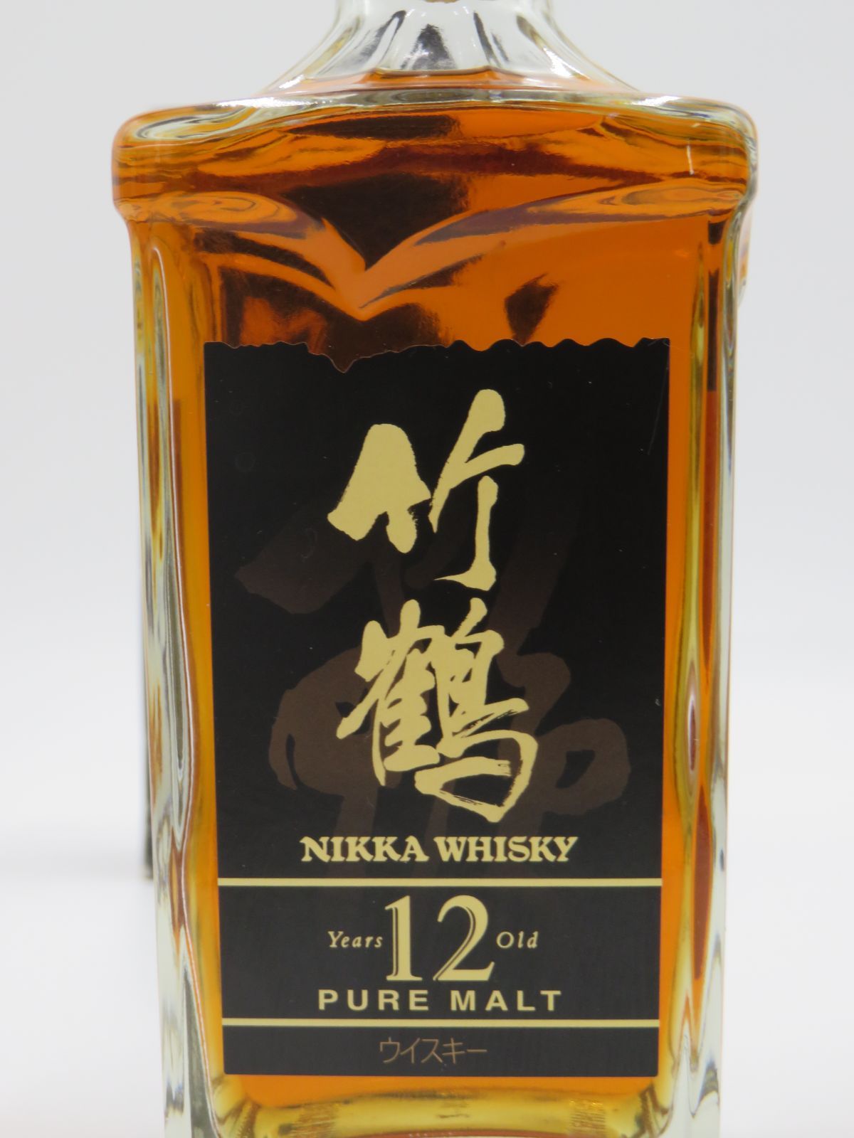 終売レア】竹鶴12年 ピュアモルト 角瓶 箱有 - メルカリ