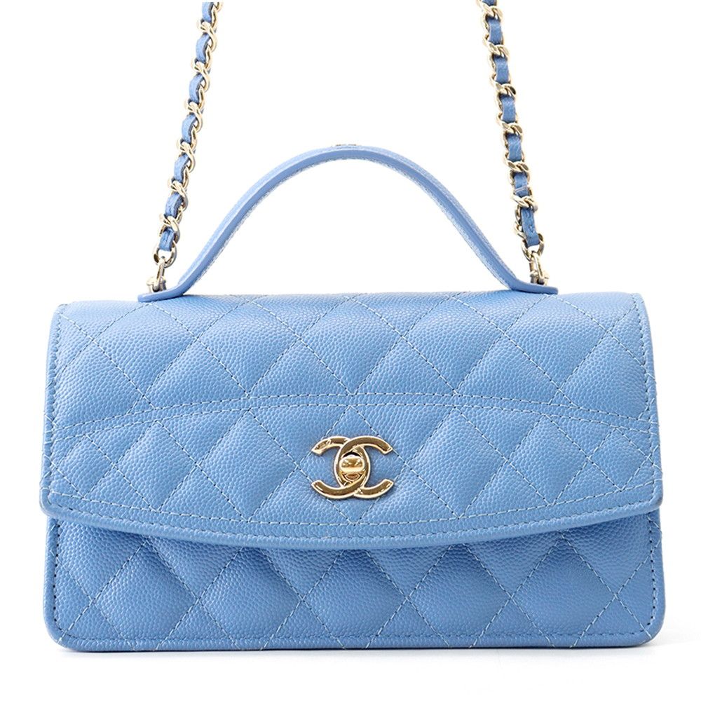 シャネル チェーンショルダーバッグ マトラッセ ココマーク キャビアスキン AP4402 CHANEL バッグ