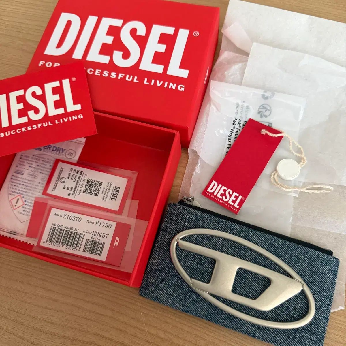 DIESEL 1DR CARD HOLDER III トレカケース 財布
