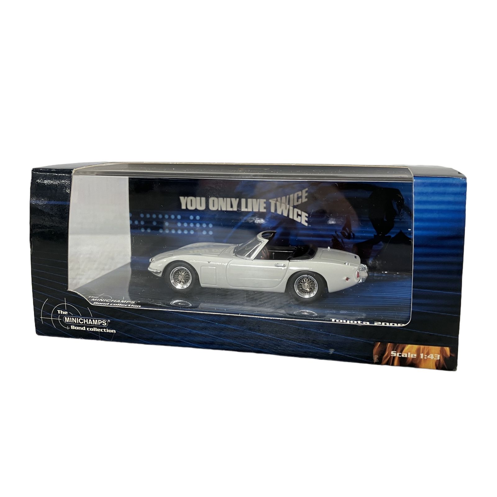 MINICHAMPS MINICHAMPS トヨタ 2000 GT 1/43 YOU ONLY LIVE TWICE ミニカー 車 中古 W11351766