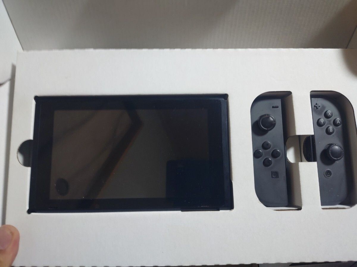 Nintendo Switch 本体 Joy-Con(L)/(R) グレー HAC-001 - メルカリ