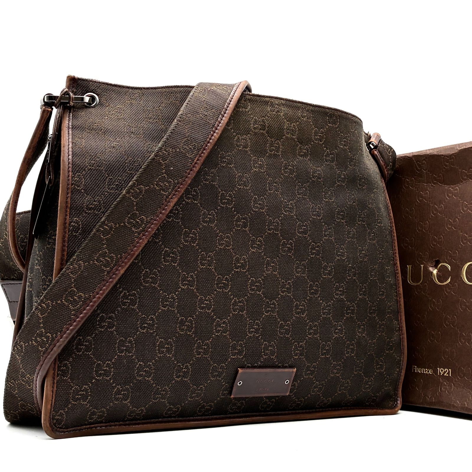 グッチ GUCCI ショルダーバッグ 斜め掛け クロスボディ GGキャンバス