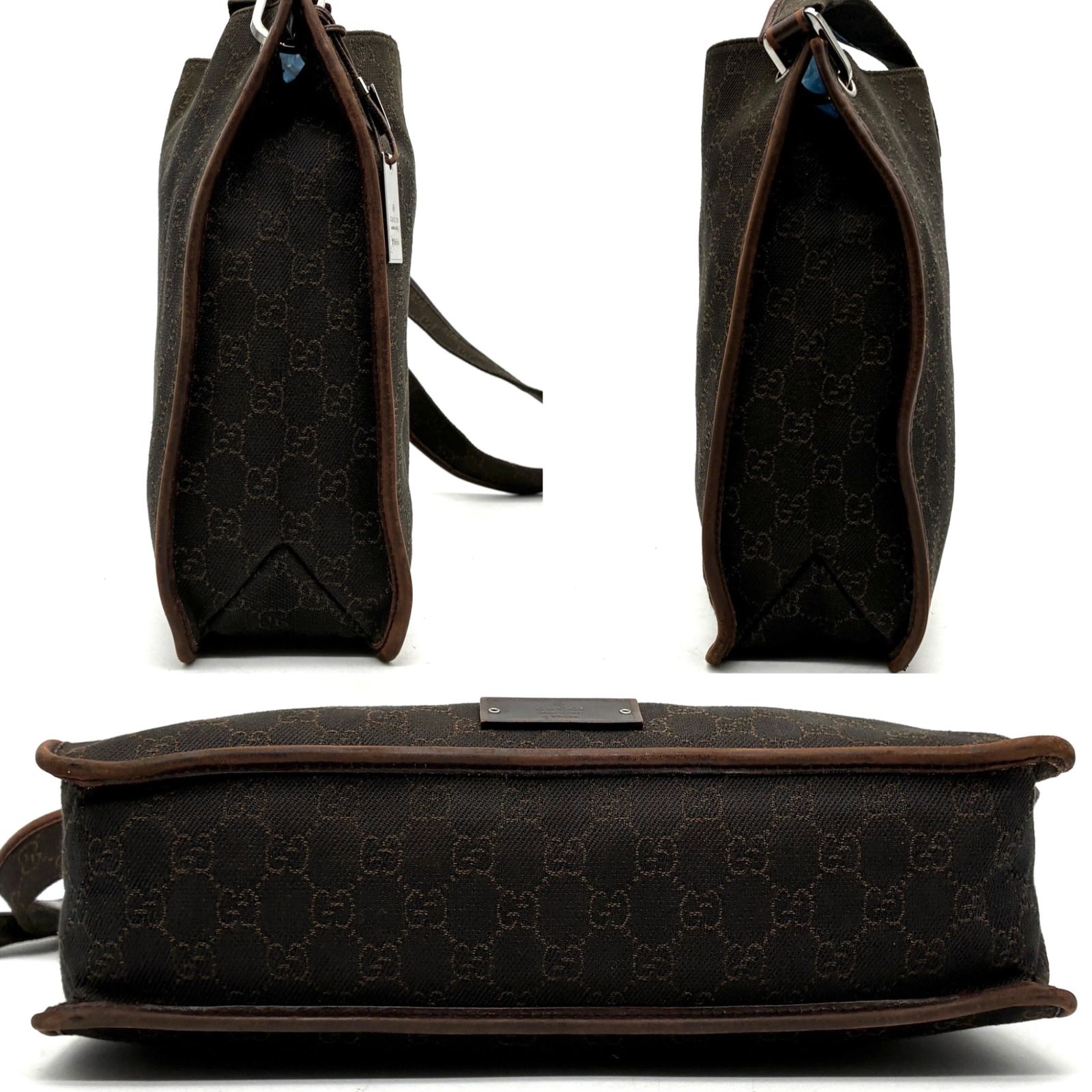 グッチ GUCCI ショルダーバッグ 斜め掛け クロスボディ GGキャンバス 